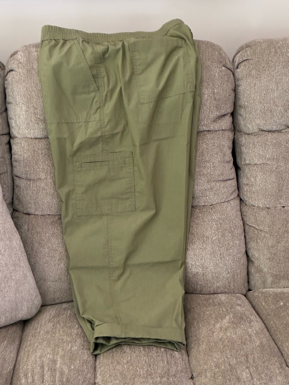 Chico’s Womens Olive Green Cargo Pants